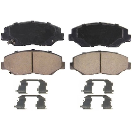 Wagner Brakes Ceramic Disc Pad Set, Zd943 ZD943